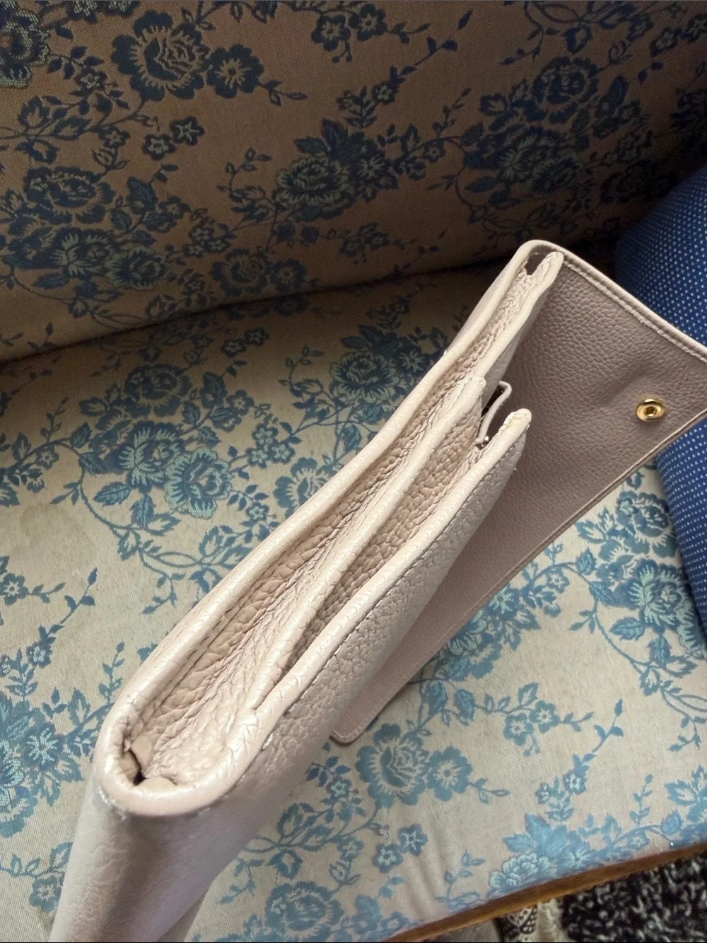 Cuyana Leather Laptop Case 13” in Blush Pink